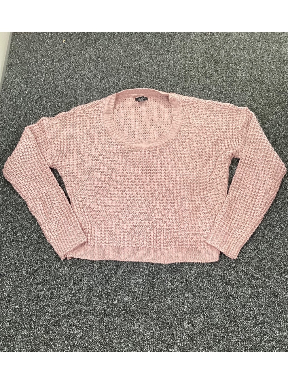 rue21 Pink Knit Pullover Sweater Size Large
